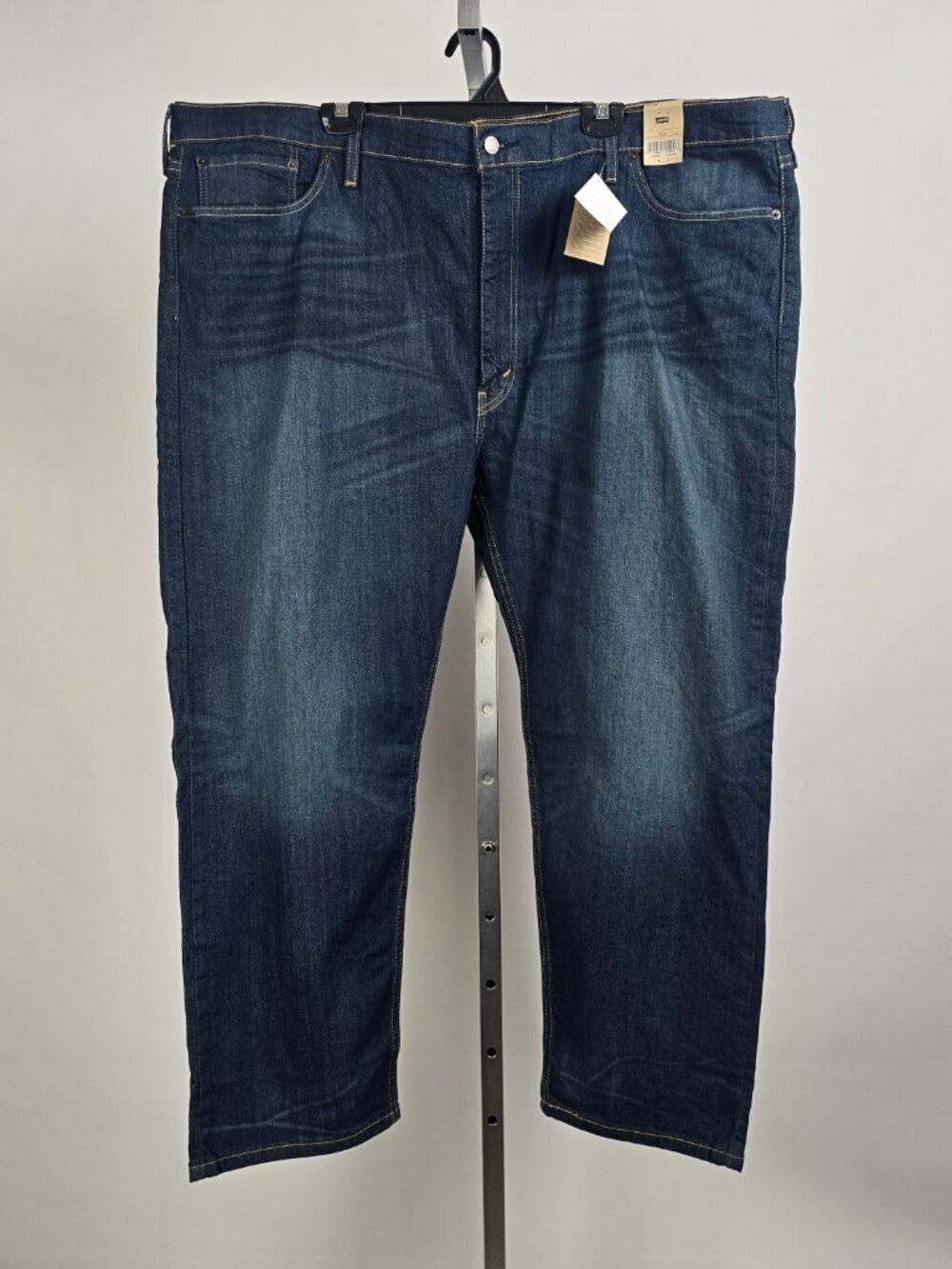 Levis 502 Taper Stretch Denim Jeans Size 50/30